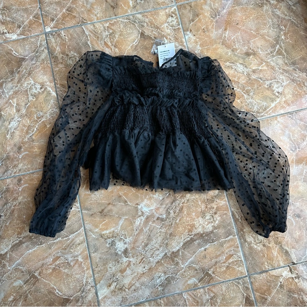 Sister Jane Dream Interval Polka dot top